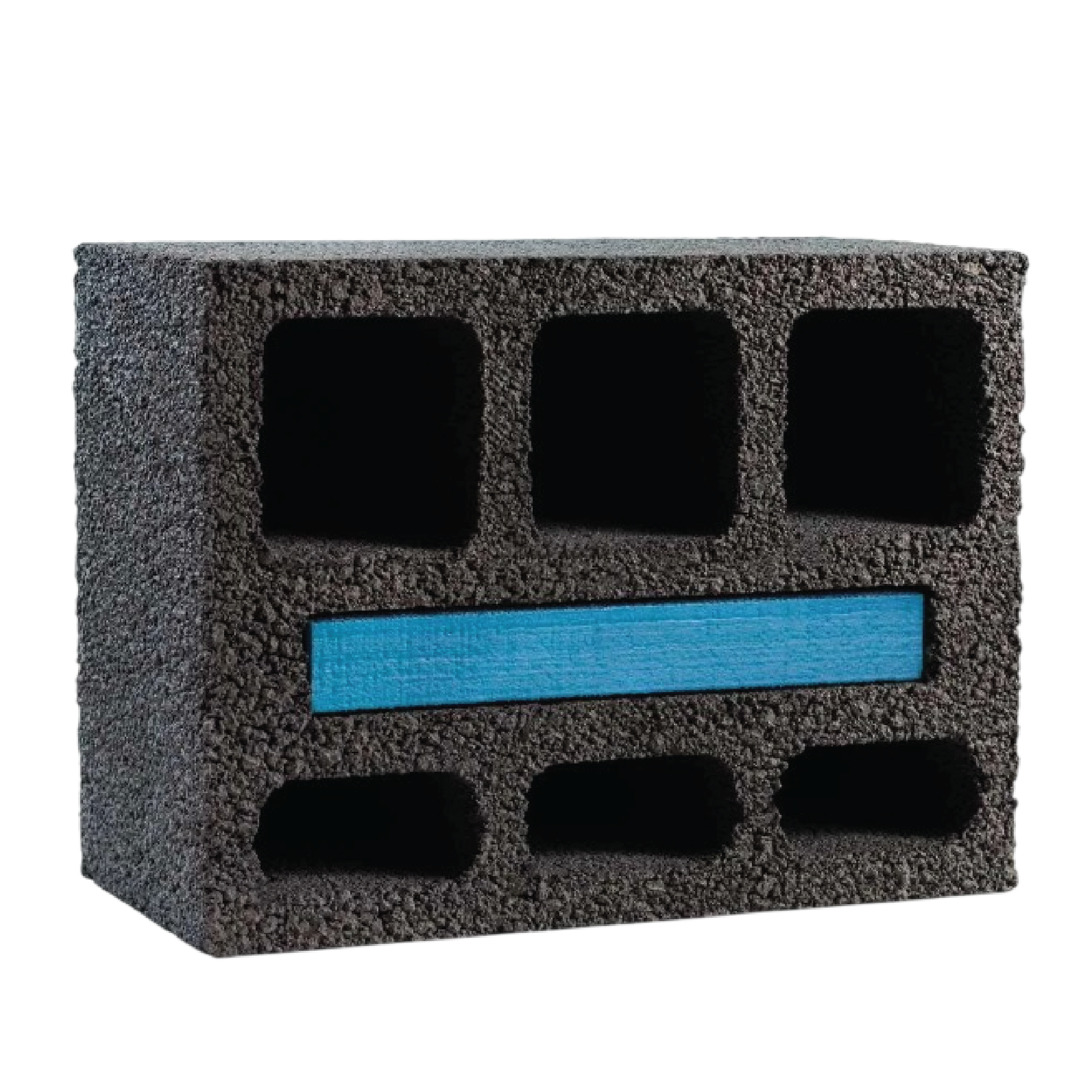 Volcanic Block Blue Slide 302040